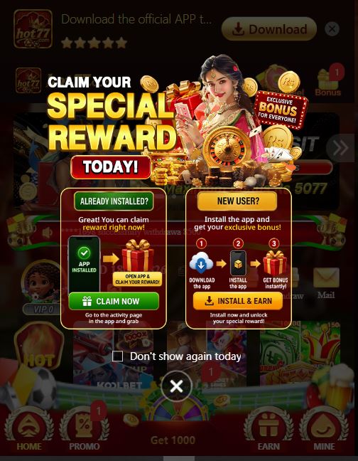 Hot77 Game Apk